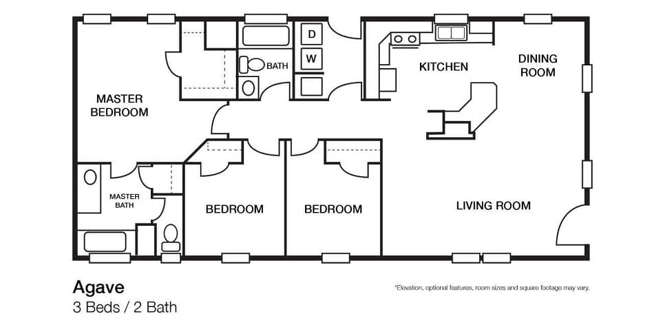 Manufactured home in Las Vegas, NV 89104