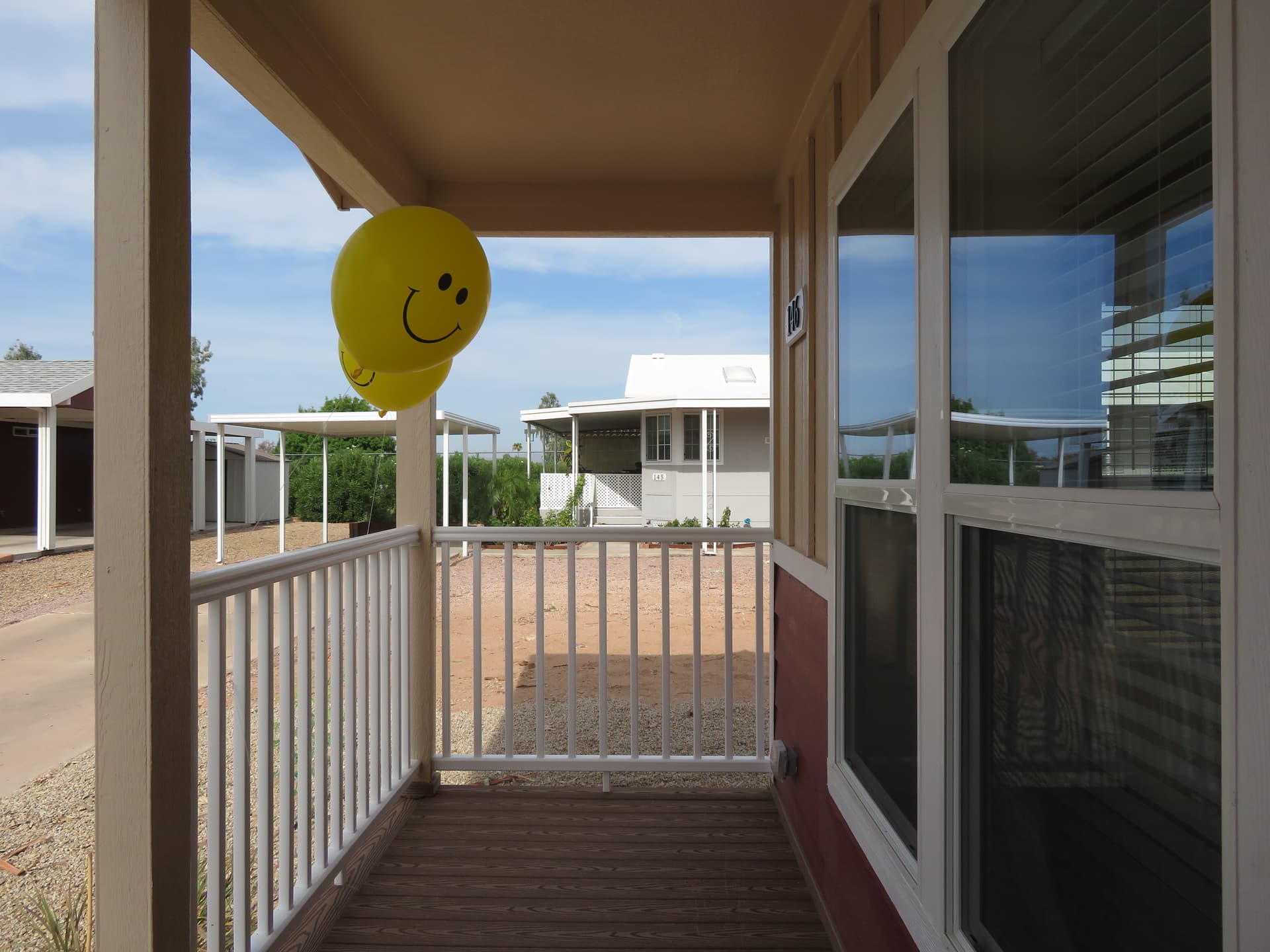 A home currently listed