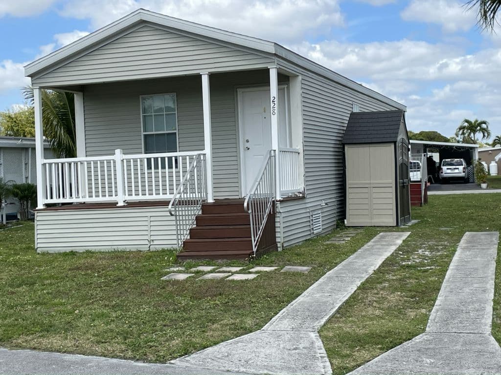 A home currently listed