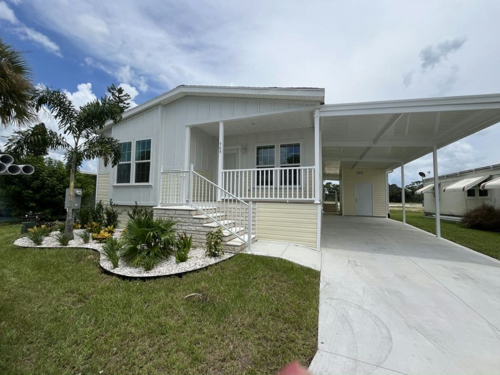 A home currently listed