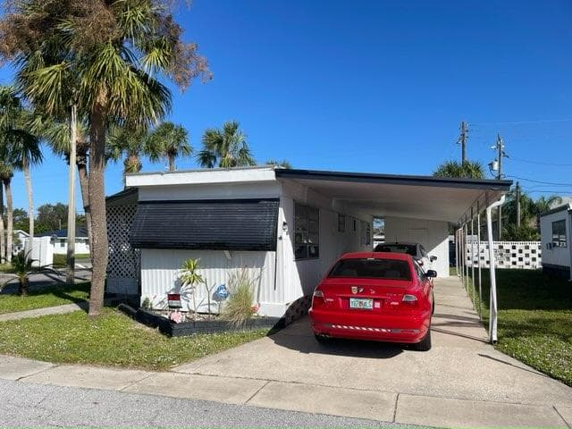 A home currently listed
