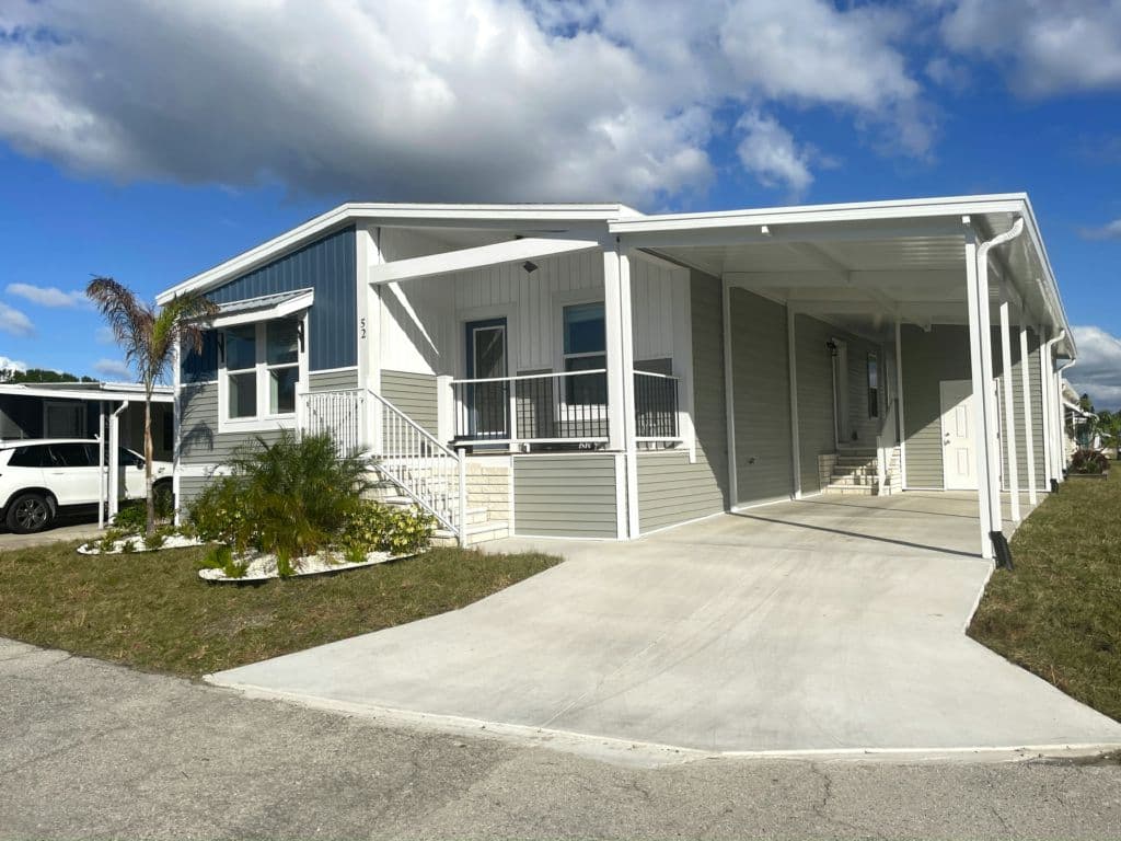 A home currently listed