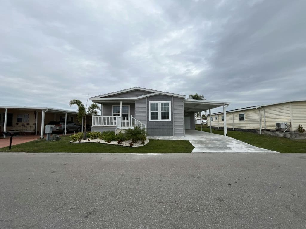 A home currently listed