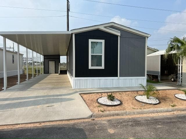 A home currently listed