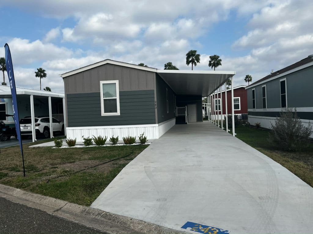 A home currently listed