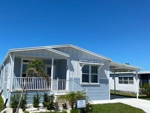 A home currently listed