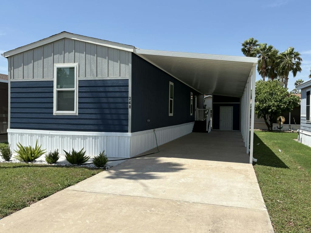 A home currently listed