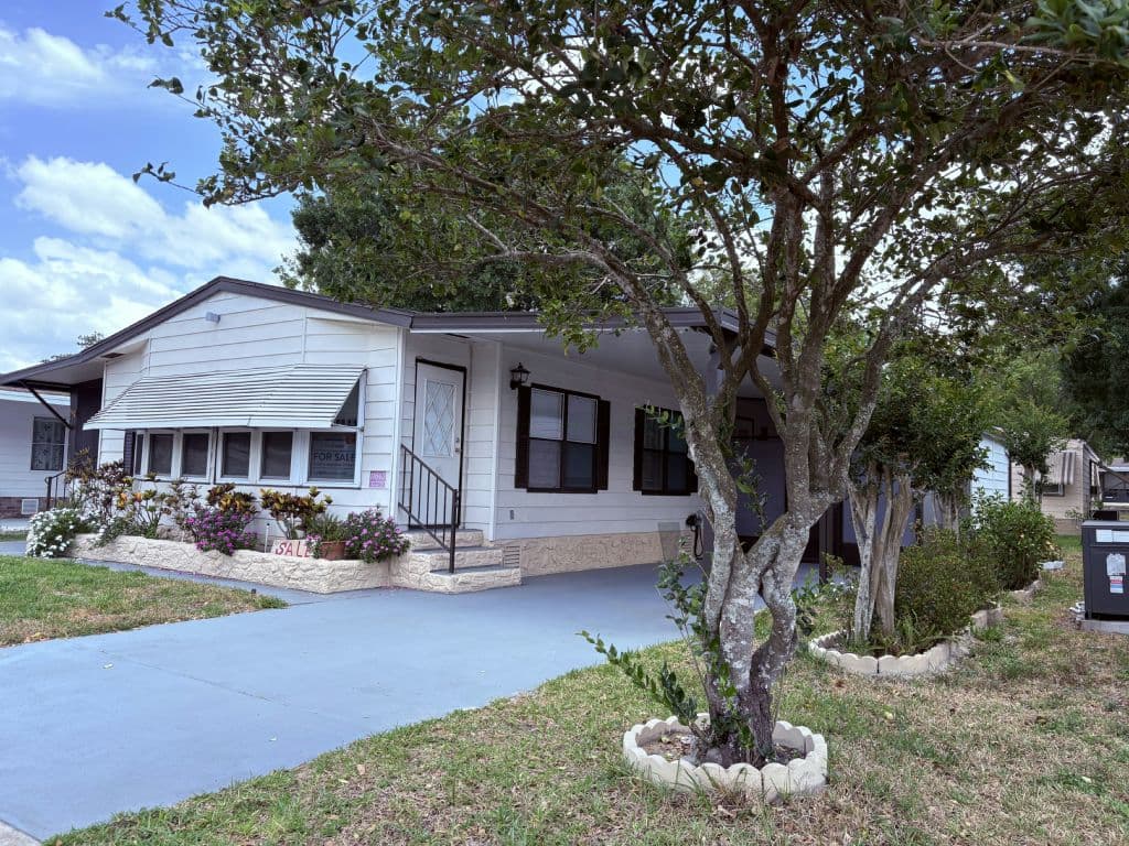 A home currently listed