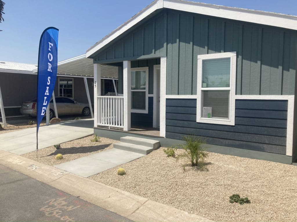A home currently listed