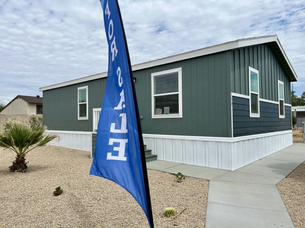 A home currently listed