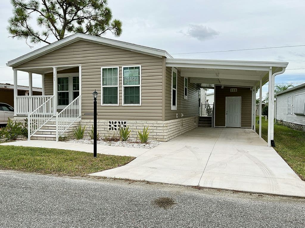A home currently listed