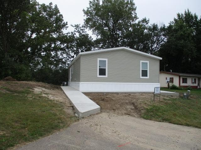 A home currently listed