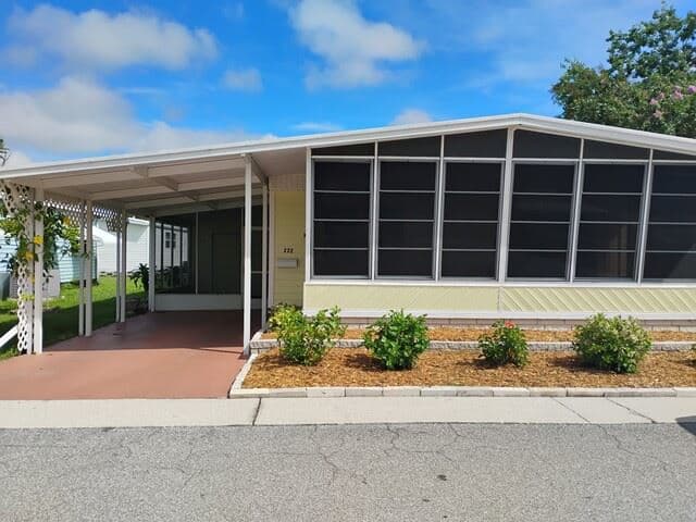 A home currently listed