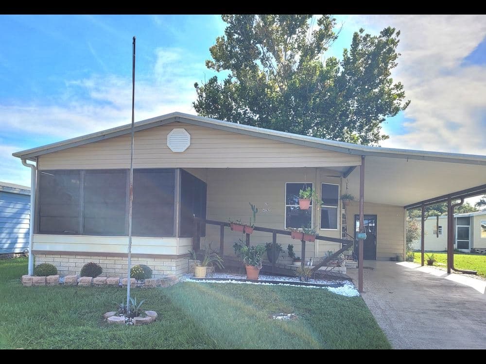A home currently listed