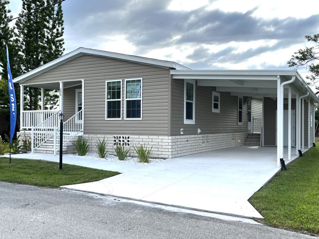 A home currently listed
