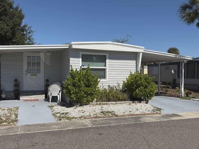 A home currently listed