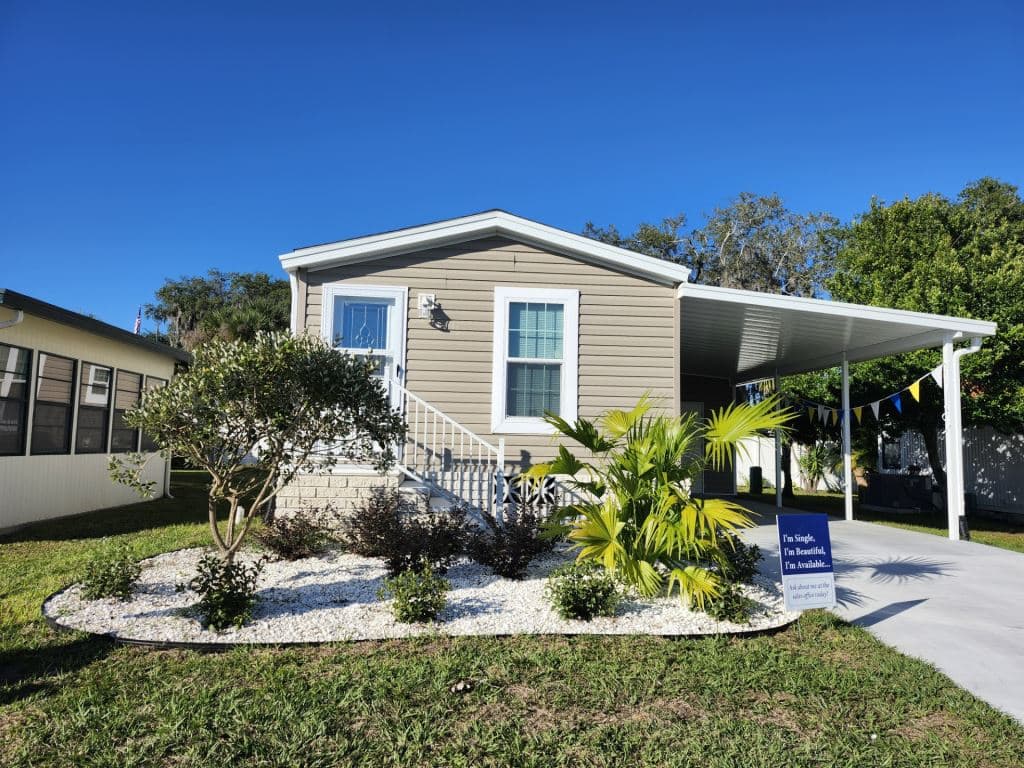 A home currently listed