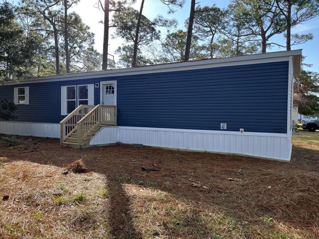 A home currently listed