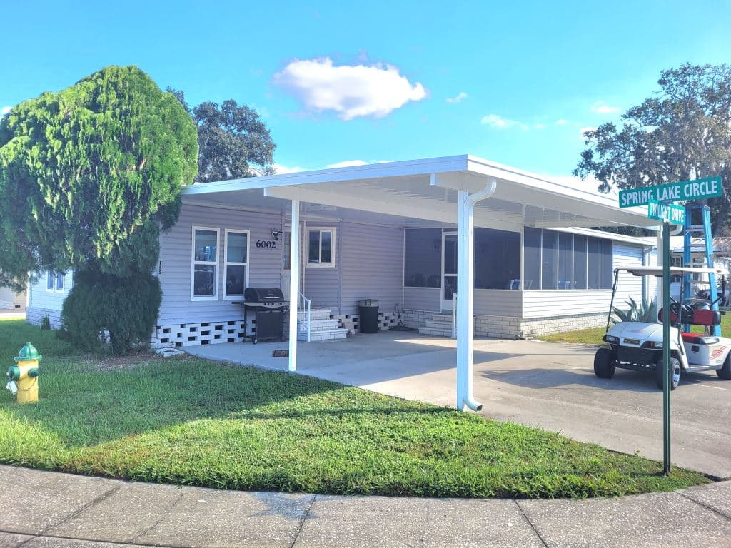 A home currently listed