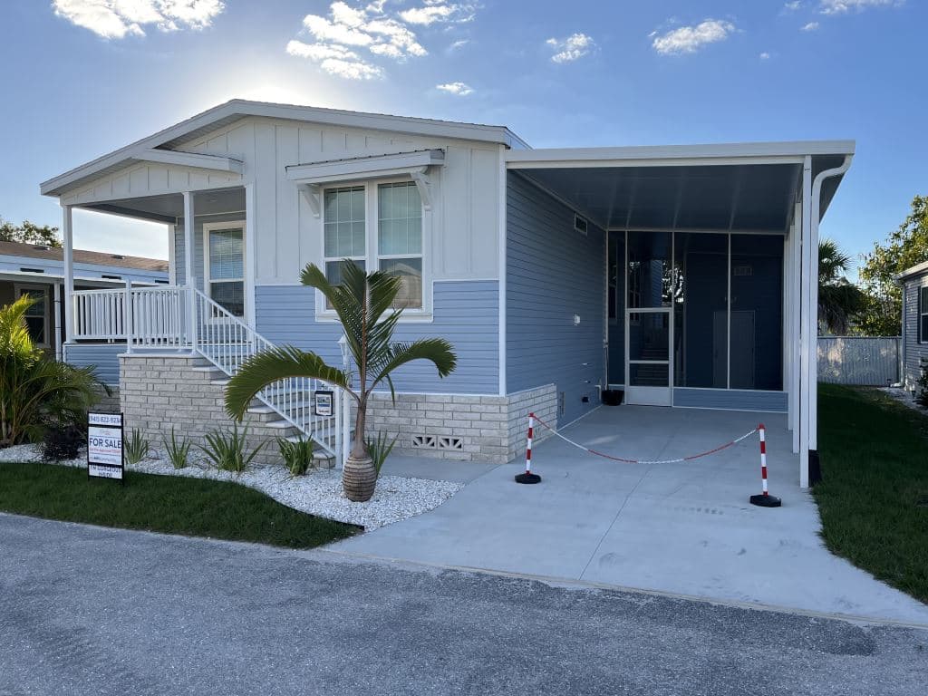 A home currently listed