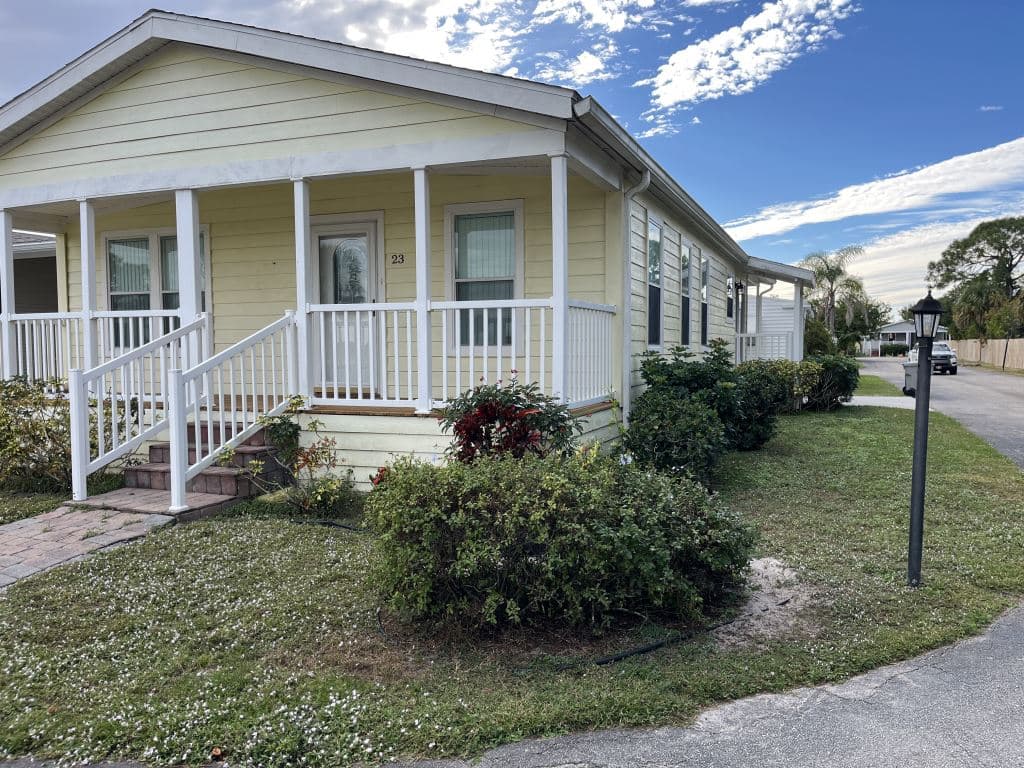 A home currently listed