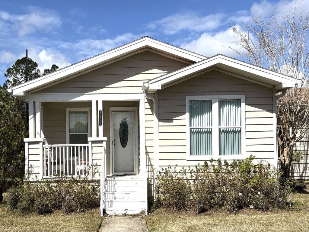 A home currently listed