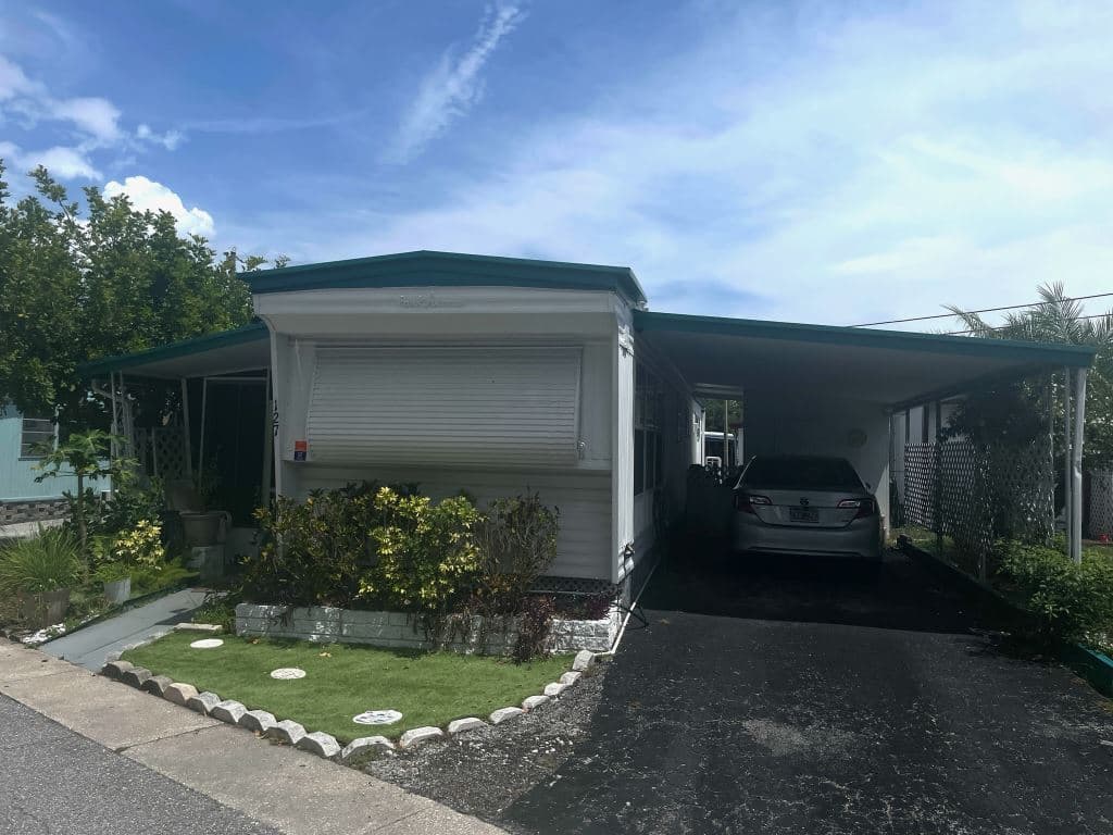 A home currently listed