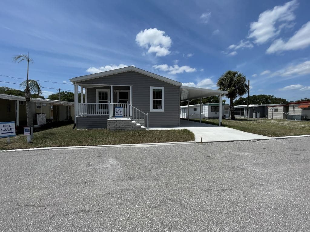 A home currently listed