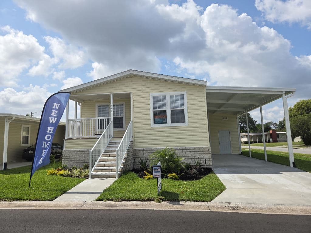 A home currently listed