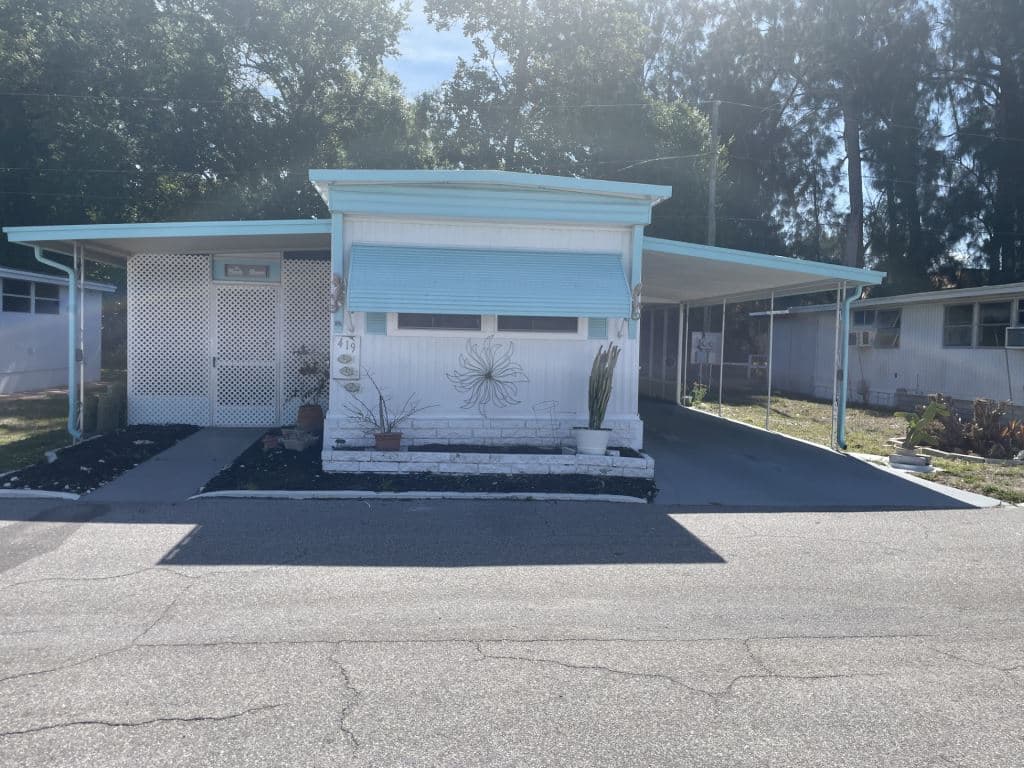 A home currently listed