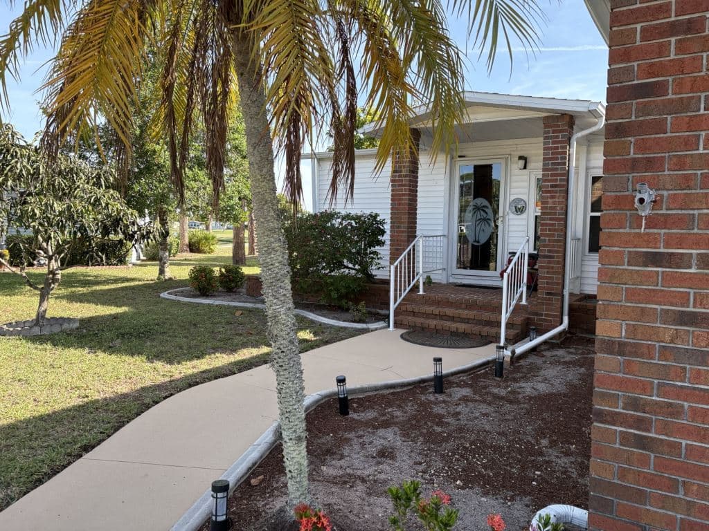 A home currently listed