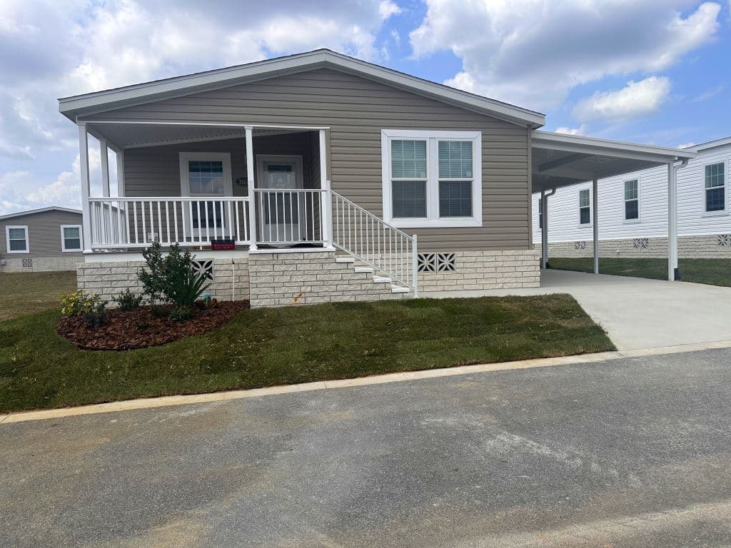 A home currently listed