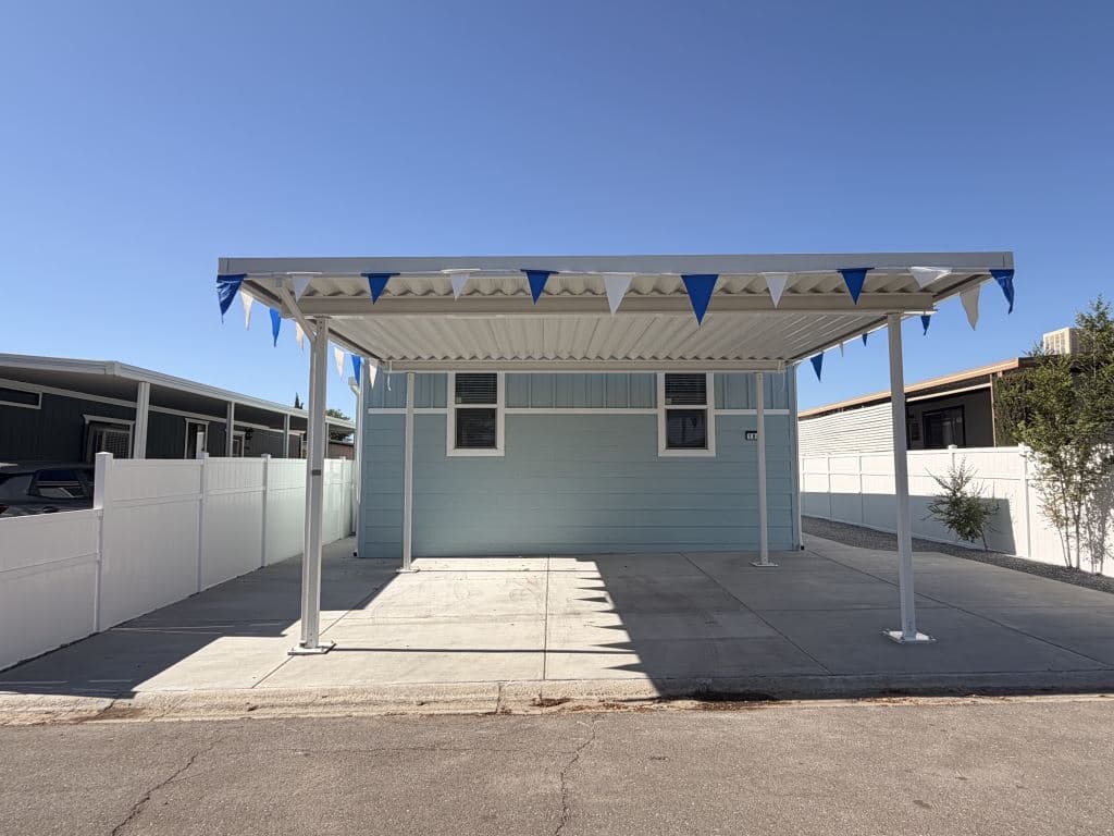 A home currently listed