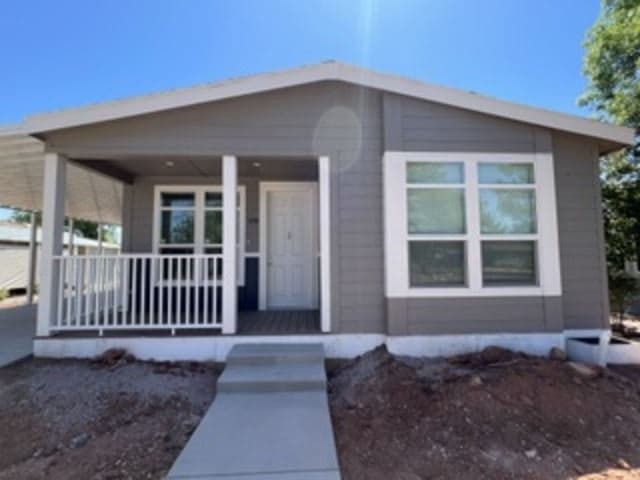 A home currently listed