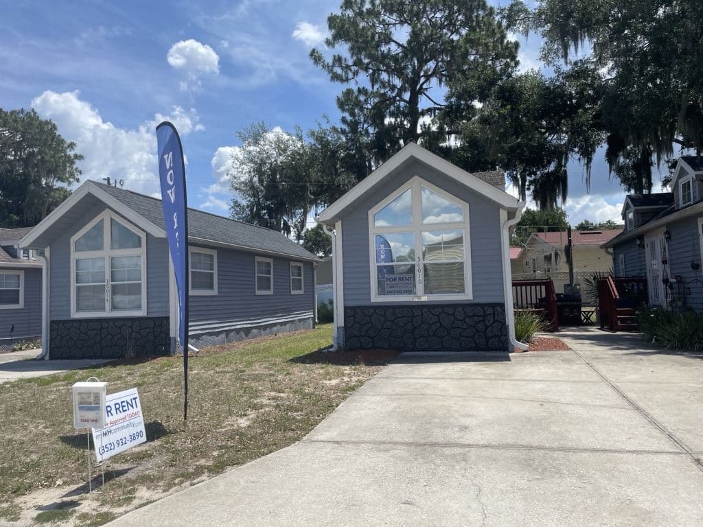 A home currently listed