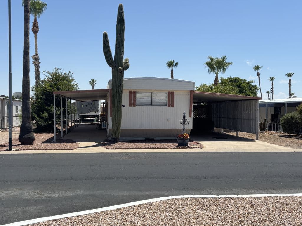 A home currently listed