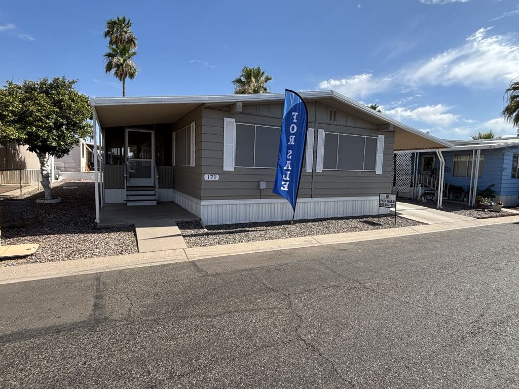A home currently listed