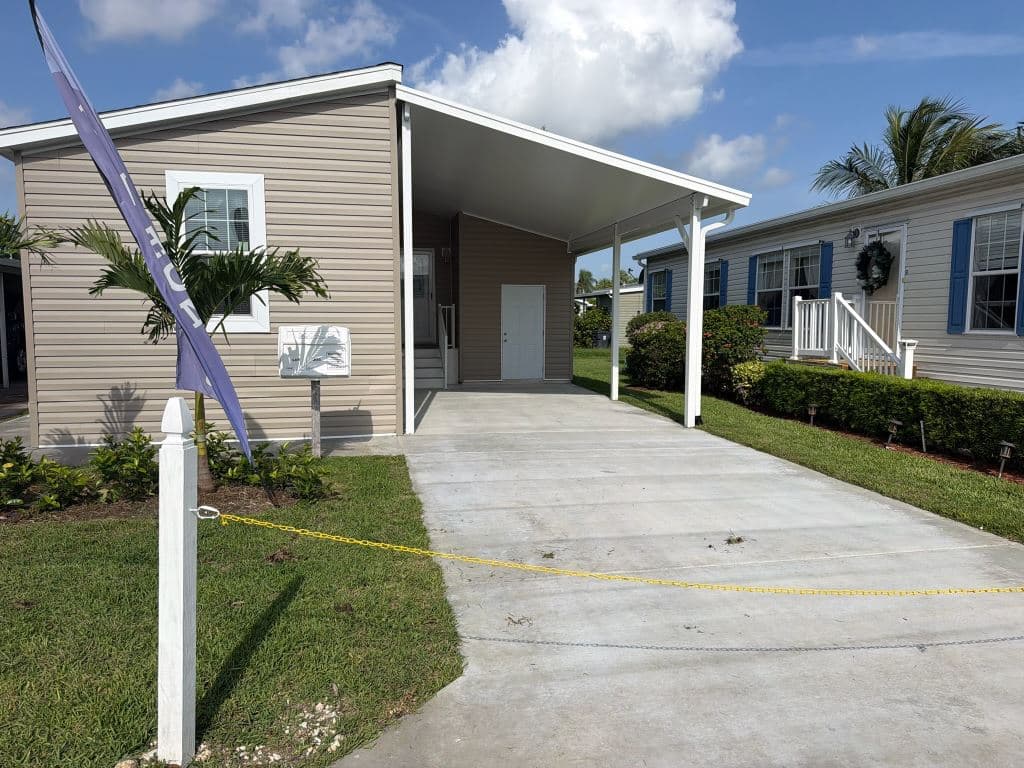 A home currently listed