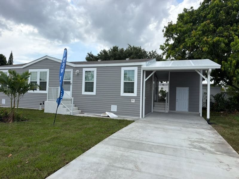 A home currently listed