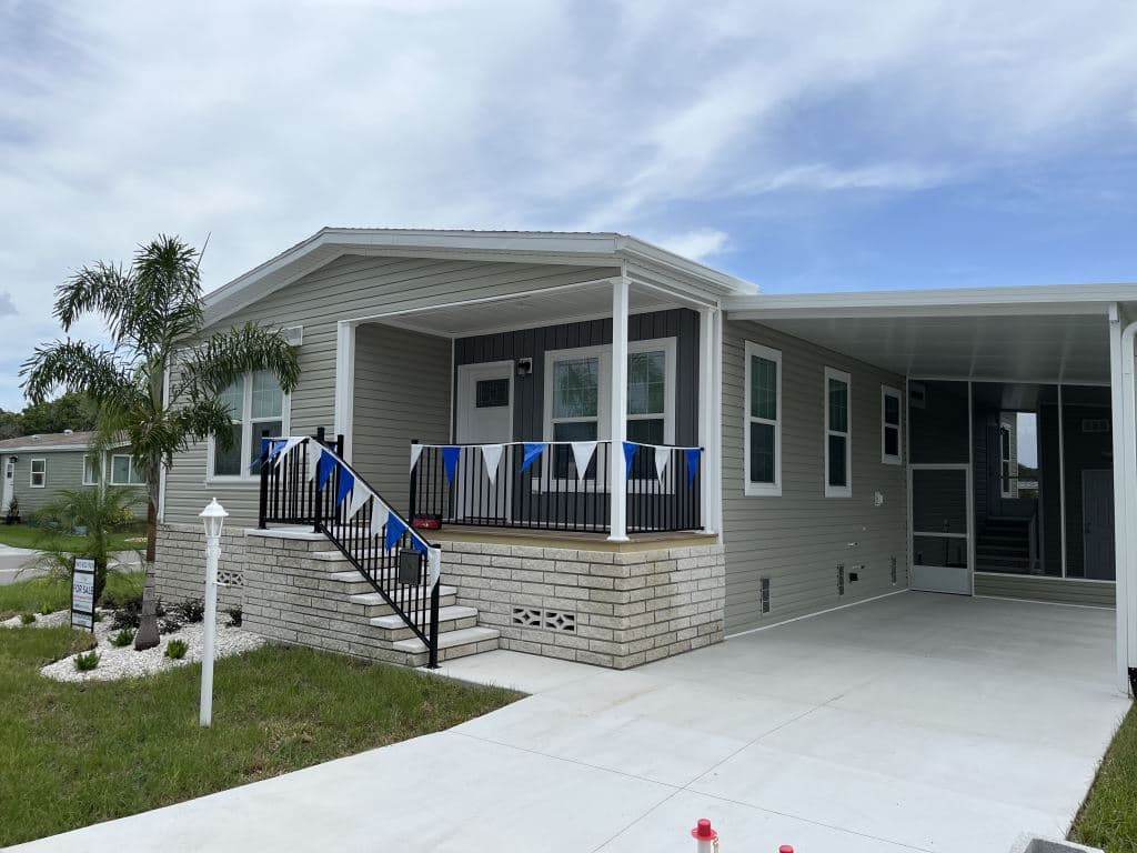 A home currently listed