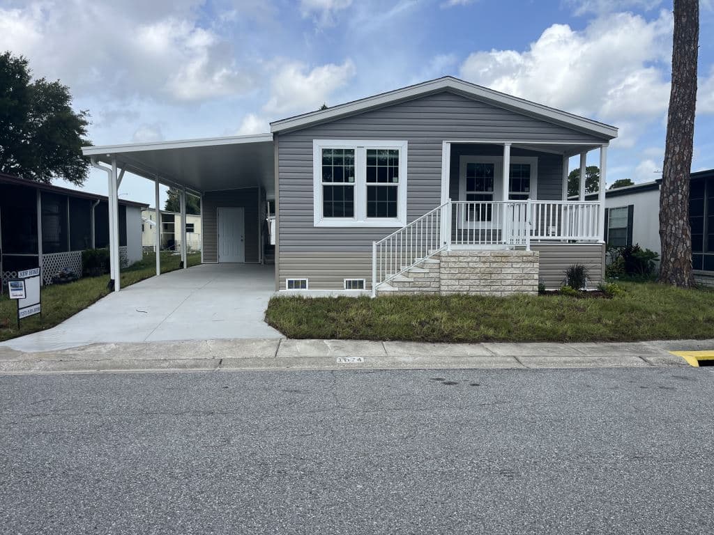 A home currently listed