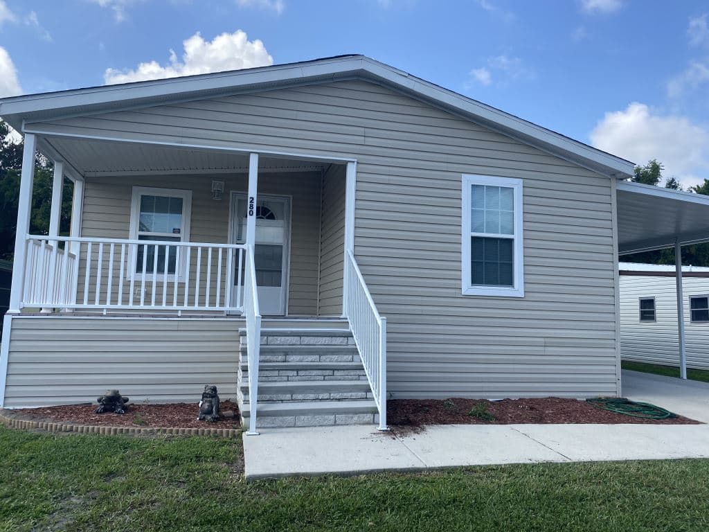 A home currently listed