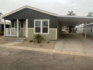 A home currently listed