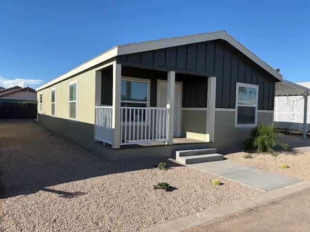 A home currently listed