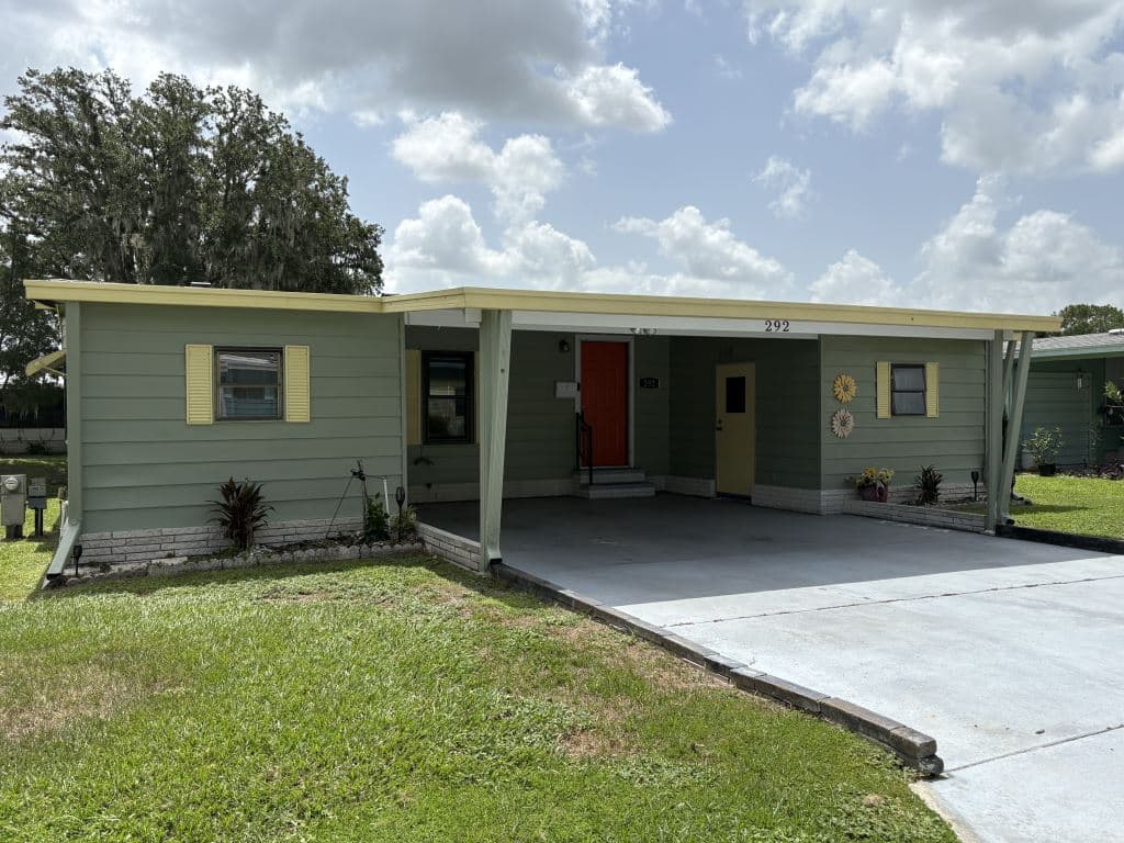 A home currently listed