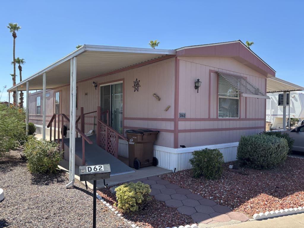 A home currently listed