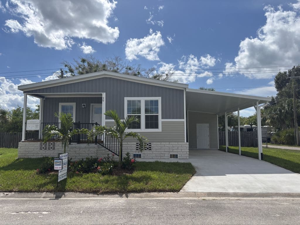 A home currently listed