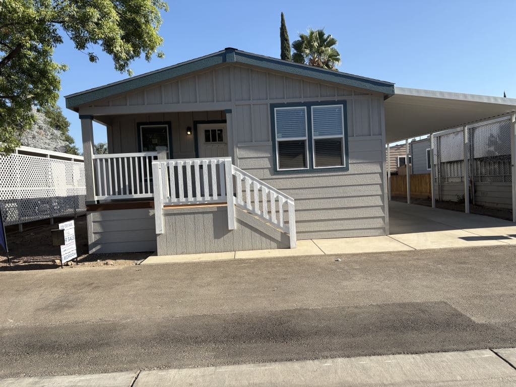 A home currently listed