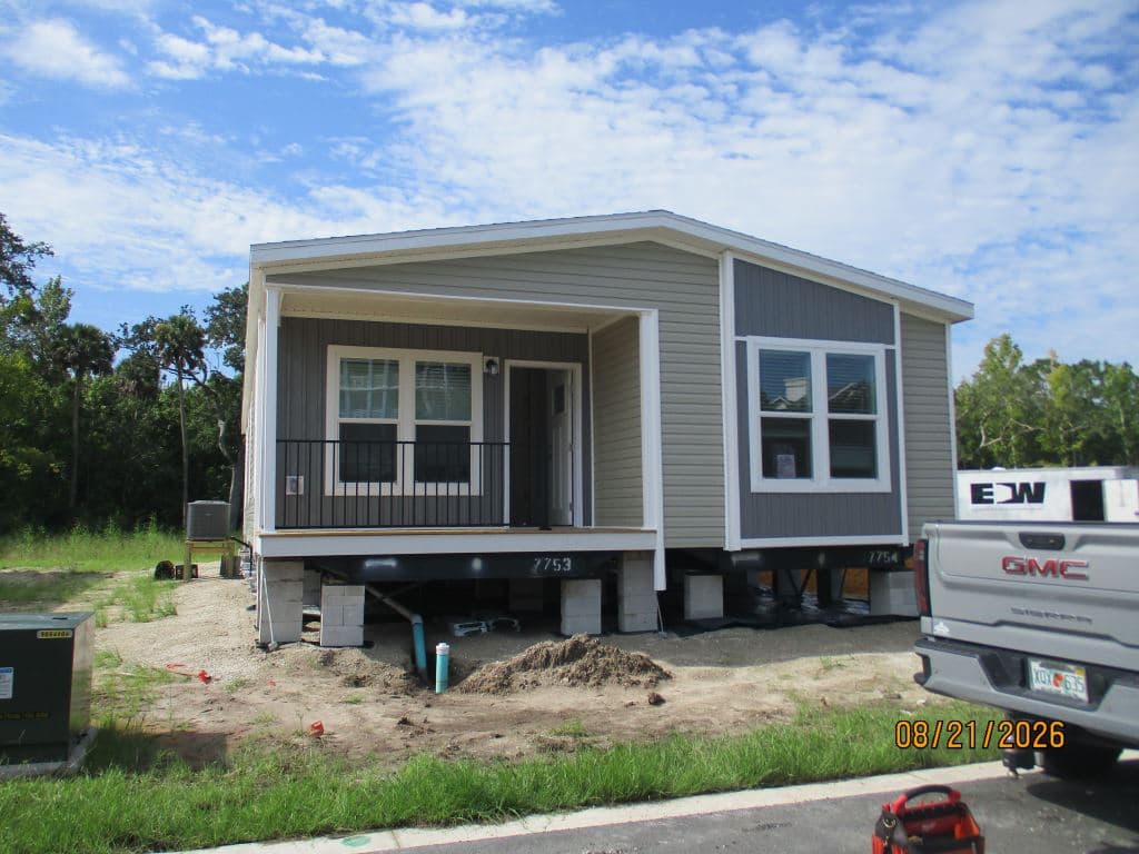 A home currently listed
