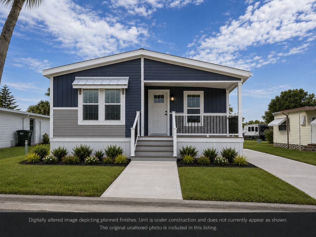 A home currently listed